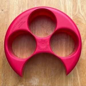 Food Control‎ Meal Measure Portion Plate Red